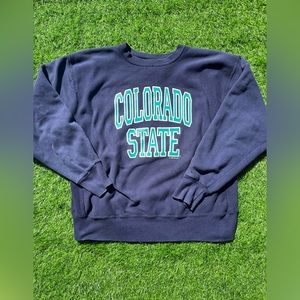 1990 Vintage Colorado State Crewneck